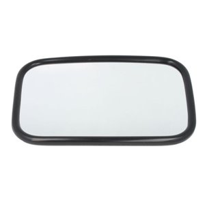 6102-02-9929925P Side mirror glass L/R (embossed, chrome) fits: LAND ROVER DEFENDE