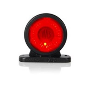 449BC W56S Outline marker lights L/R shape: round, red/white, LED, 12/24V