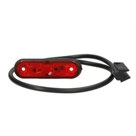 A31-7204-007 Outline markeringsljus L/R, röd, LED, höjd 24mm bredd 80 mm avd