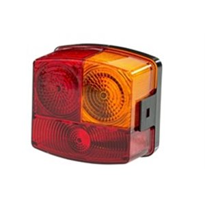 2SD002 776-241 Rear lamp R (P21W/R10W, 12V, red/yellow, with indicator, with sto