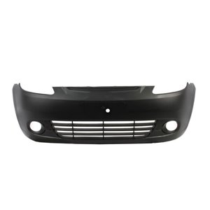 5510-00-1103902P Bumper (front, with fog lamp holes, black) fits: CHEVROLET SPARK/