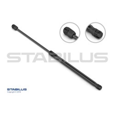 STA024284 Gas spring trunk lid L/R max length: 498mm, sUV:191mm (without au