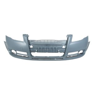 5510-00-0028900Q Bumper (front, with fog lamp holes, for painting, TÜV) fits: AUDI