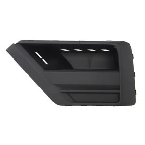 6502-07-9565911Q Front bumper cover front L (Bottom, plastic, black, THATCHAM) fit