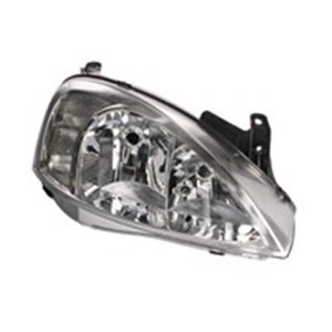 VAL087934 Headlamp R (halogen, H7, electric, without motor, insert colour: 