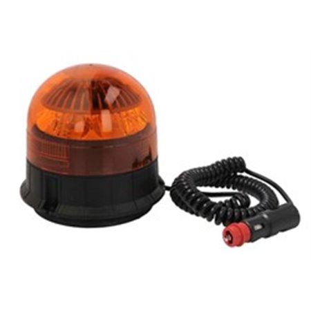 VALD14729 Roterande varningsljus (orange, 10/30V, LED, magnetisk fixering, nr prog