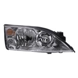 TYC 20-6245-05-2 Headlamp R (H1/H7, electric, without motor, insert colour: chromi