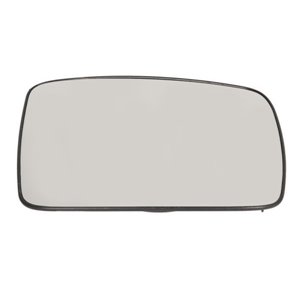 6102-57-2001624P Side mirror glass R (embossed, with heating, chrome) fits: LAND R