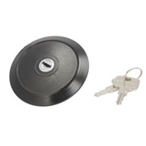 LE10550.T Fuel filler cap (width 46mm, with the key) fits: RVI MAXITY; NISS