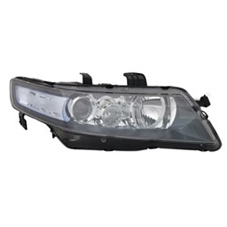 TYC 20-12002-05-2 Headlamp L (2*H1, electric, without motor, insert colour: black/c