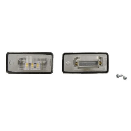 5402-003-07-900 Licence plate lighting (LED, 2 pcs. set) fits: AUDI A3 8P, A4 B6