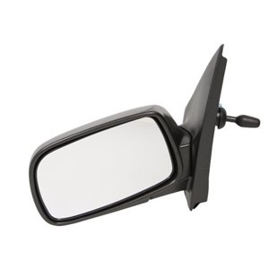5402-04-1112220P Side mirror L (mechanical, embossed) fits: TOYOTA YARIS XP10 03.0