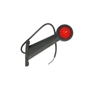 SM-UN140R Outline marker lights R, red/white, LED, surface, hose length 450