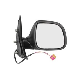 5402-01-039364P Side mirror R (electric, embossed, with heating) fits: VW TRANSPO
