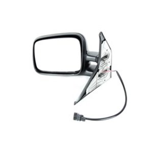 5402-04-1125981P peegel väline L (elektryczne, płaskie, obudowa czarna) VW TRANSPO