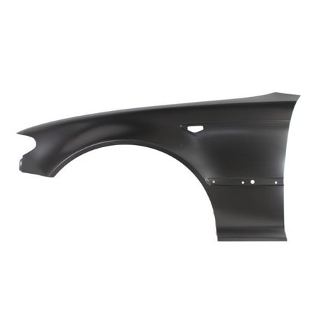 6504-04-0061317P Front fender L (with indicator hole, steel) fits: BMW 3 E46 Cabri