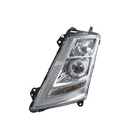 131-VT13312UML Headlamp L (D1S/H1/LED/PY21W, manual, insert colour: chromium pla