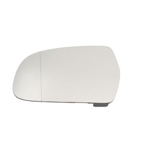 6102-25-048367P Side mirror glass L (aspherical, with heating) fits: AUDI A3 8P, 