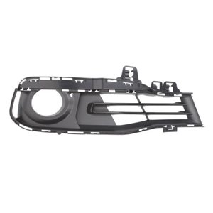 6502-07-0063918BP Front bumper cover front R (basis, with fog lamp holes, plastic, 