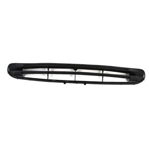 6502-07-2554994P Front bumper cover front (Middle, black) fits: FORD MONDEO II 08.