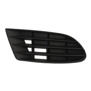 6502-07-9533915P Front bumper cover front L (plastic, black) fits: VW GOLF V PLUS 