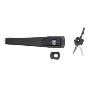 FE17254 Door handle L/R external black fits: MERCEDES LK/LN2, MK, NG, SK,