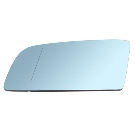 6102-02-1221851P Side mirror glass L (aspherical, with heating, blue) fits: BMW 6 