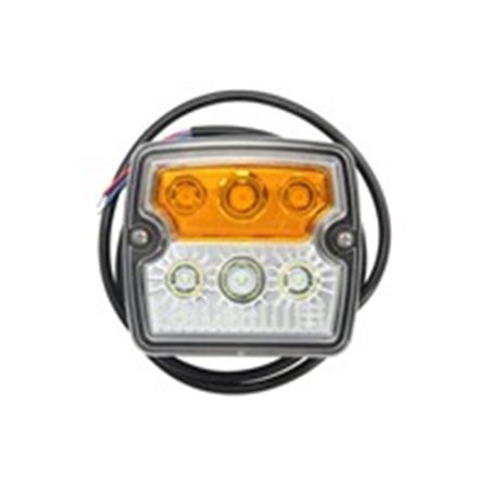 CL-UN003 Indicator lamp front L/R (glass colour: orange/transparent, LED)