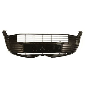 6502-07-8157910P Front bumper cover front (Middle, for 5 door version, plastic, bl