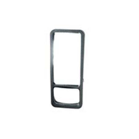 LP0390EP Side mirror L/R, with heating, width: 390mm, height: 157mm (unive