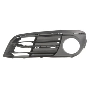 6502-07-0067925P Front bumper cover front L (open, MODERN, with fog lamp holes, bl
