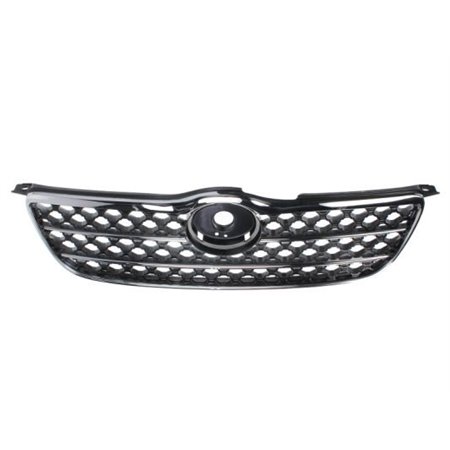 6502-07-8116993P Front grille (for station wagon saloon, chrome/grey) fits: TOYOT
