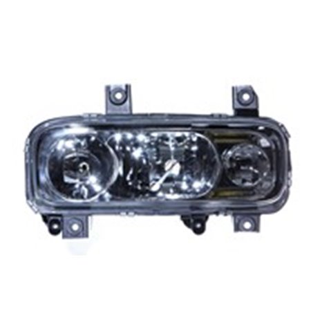 81658081 Headlamp L (H1/H7, electric, without motor, insert colour: black)
