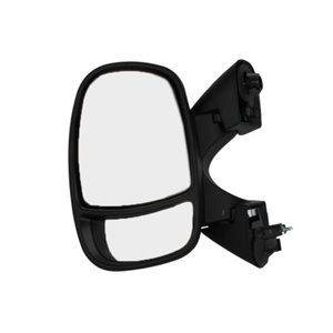 5402-04-9225759P Side mirror L (electric, embossed, with heating) fits: NISSAN PRI