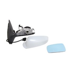 5402-04-1125127P Side mirror L (electric, aspherical, with heating, blue, under co