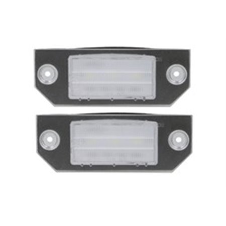 CLP017 Licence plate lighting LED, ligght colour: white set, 12V,, with