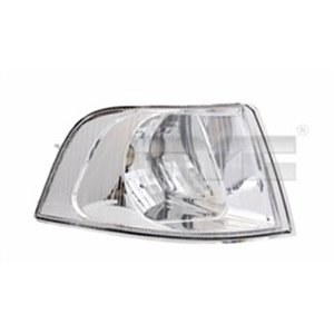 TYC 18-0114-41-2 Indicator lamp front L (chrome/transparent, PY21W) fits: VOLVO S4