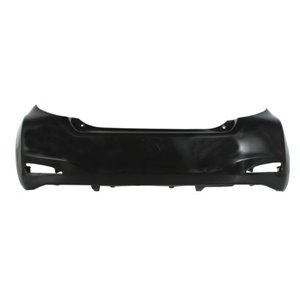 5506-00-8156950Q Bumper (rear, black/for painting, THATCHAM) fits: TOYOTA YARIS XP