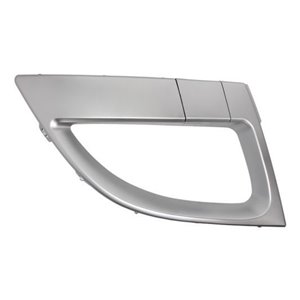5510-00-6046992P Front bumper cover front R (silver) fits: RENAULT GRAND SCENIC II