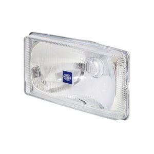 1FE138 520-011 Universal headlamp L/R (long range, H3, 12/24V, transparent, halo