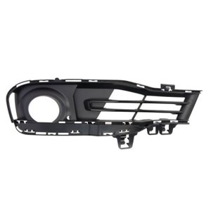 6502-07-0063917BP Front bumper cover front L (basis, with fog lamp holes, plastic, 