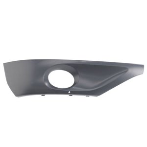 6502-07-9586918P Front bumper cover front R (with fog lamp holes, for painting) fi