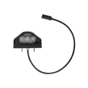 VALD13609 Licence plate lighting (LED, hose length: 400mm) fits: RVI; VOLVO