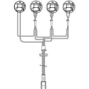 8KA 155 372-001 Cable Set, headlight HELLA - Top1autovaruosad