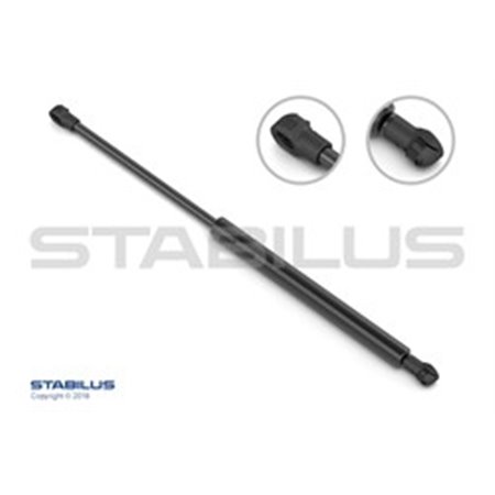 STA524371 Gas spring trunk lid L/R max length: 455mm, sUV:181mm fits: PEUGE