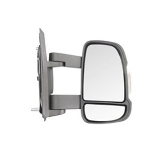 5402-21-2001120P Side mirror R (electric, embossed, with heating, chrome, medium, 