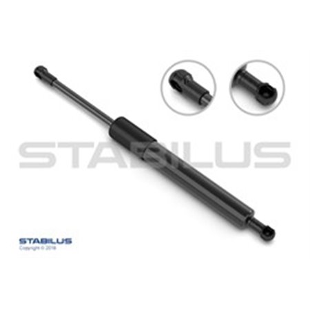 STA732539 Gas spring trunk lid L/R max length: 564mm, sUV:154,5mm (for vehi