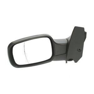 5402-04-1139224P Side mirror L (electric, aspherical, with heating, under coated) 