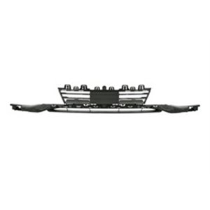 6502-07-0063911NP Front bumper cover front (for an active cruise control, plastic, 