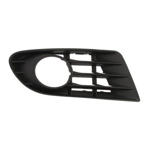 6502-07-9533917P Front bumper cover front L (with fog lamp holes) fits: VW GOLF V 